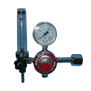 REGULADOR PARA TUBO DE ACERO CON FLOWMETER